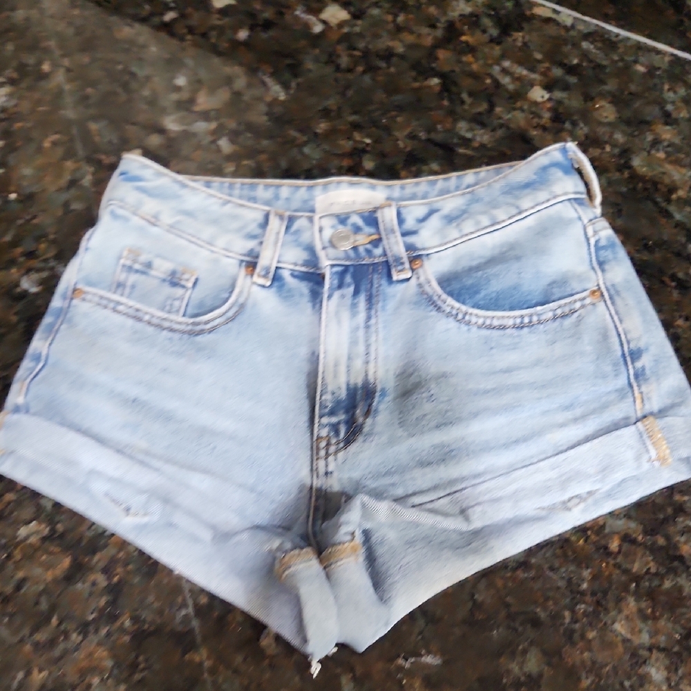 PacSun Light Blue Jean Shorts